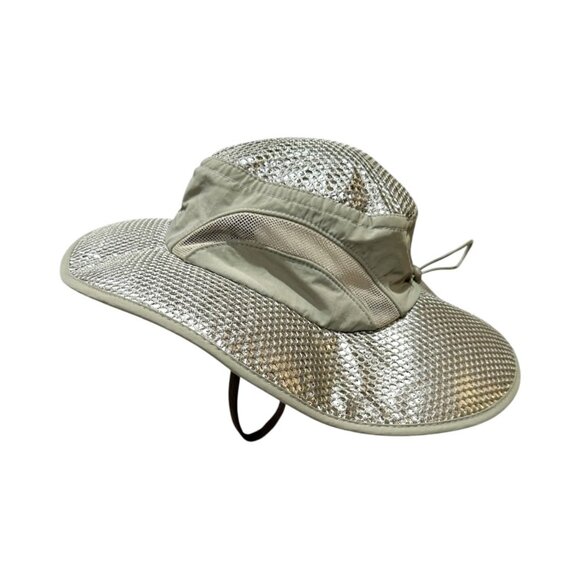 Arctic Silver Reflective Cooling Fishing Hat UV Protection Unisex Adjustable OS - Picture 7 of 8